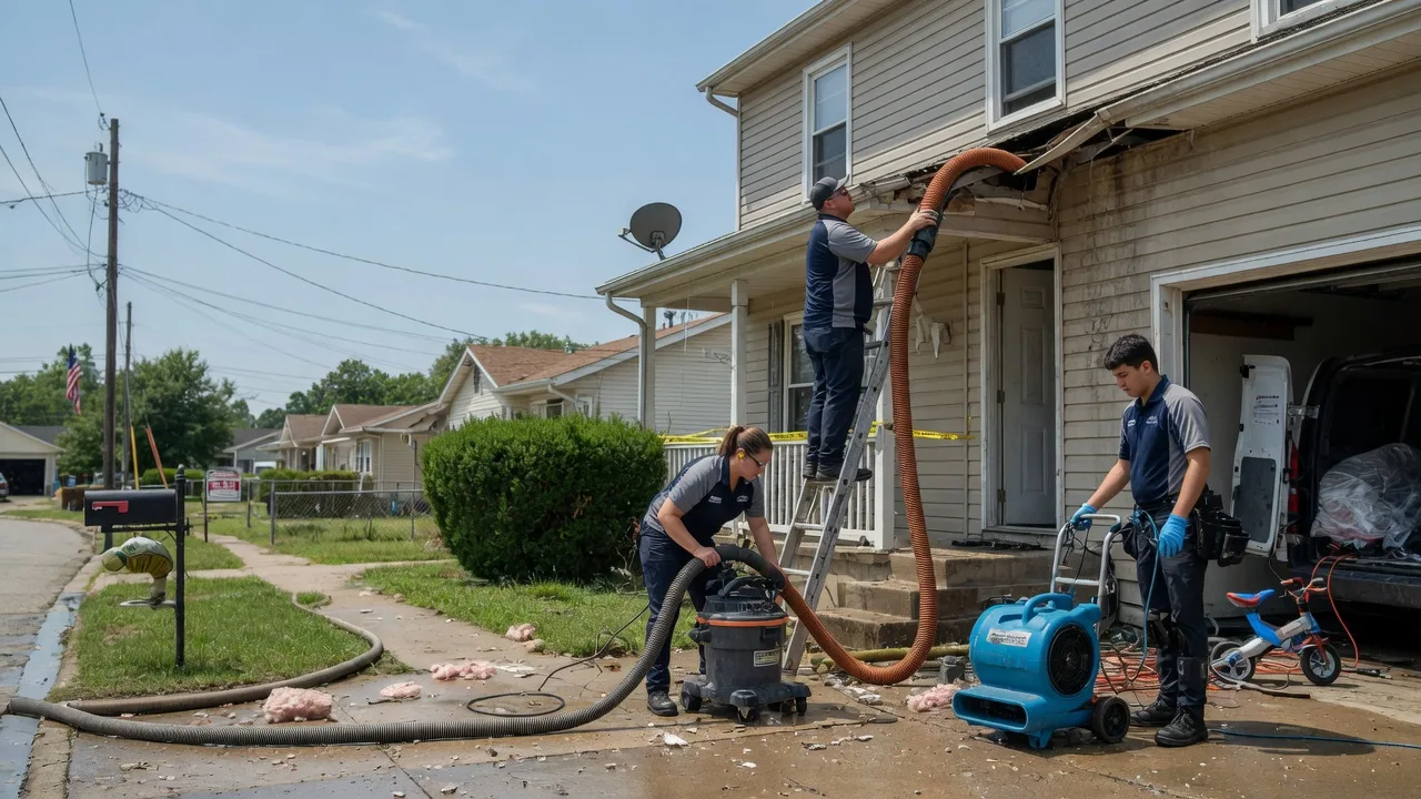 Water Damage Restoration in Ben Franklin, TX near me